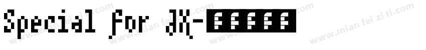 Special for JX字体转换